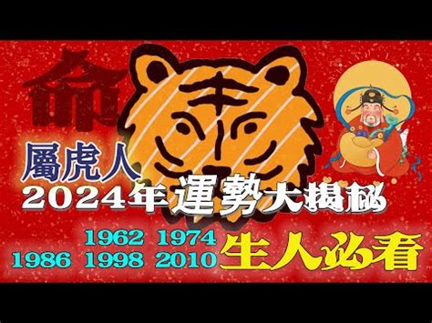 2024虎年運程1974|属虎的人2024年全年运程运势